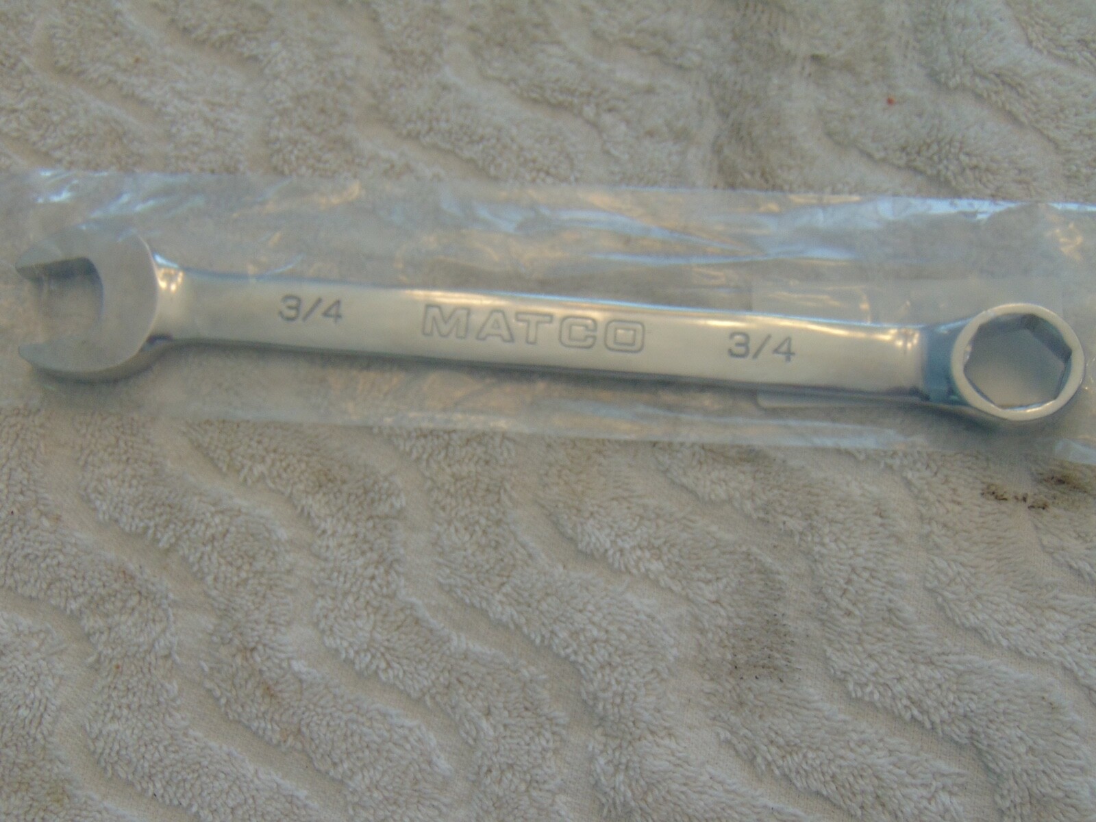 NEW ,MATCO TOOLS 3/4 IN. COMBO WRENCH , PART MC246K 6 point