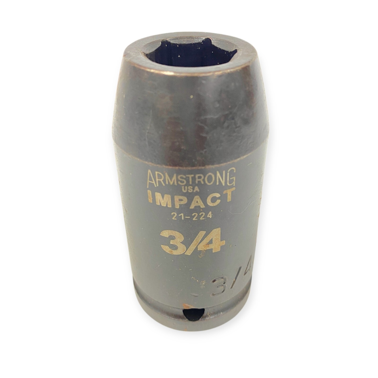Armstrong 21-224 3/4″ Drive 6 Point 3/4 in Deep Impact Socket Made in USA