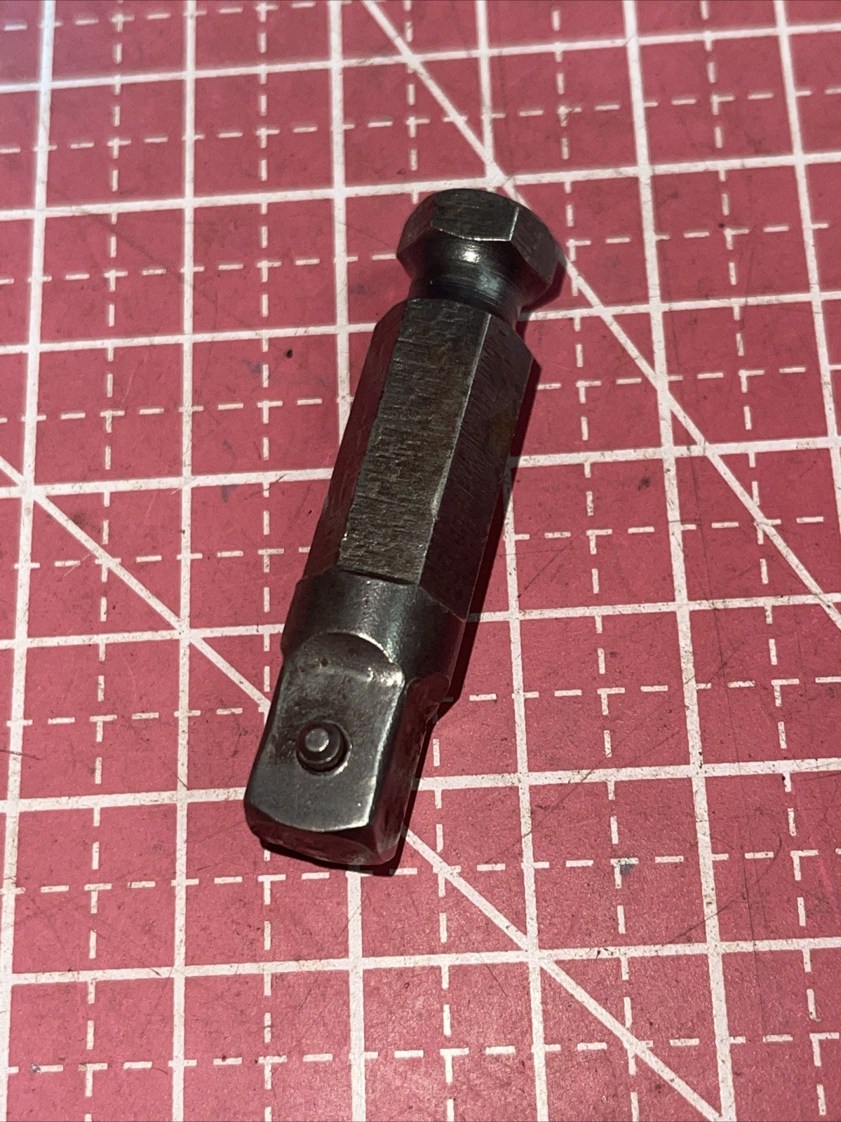 Apex USA EX371-2 Hex 7/16” Power 3/8” Drive Socket Adapter Extension 2” Long 3/8