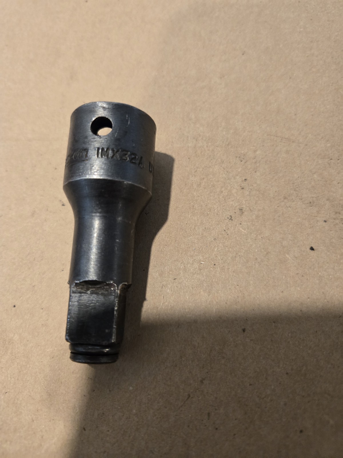 Snap On 1/2″ Drive 2-5/8″ Snap Ring Impact Extension USA For Parts Worn IMX32A