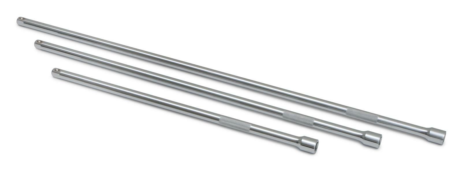 Titan Tools 12081 3-Piece 1/2″ Drive Extra-Long Socket Extension Bar Set