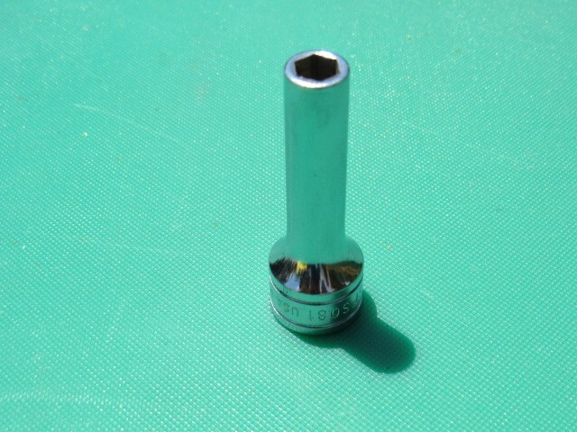 SNAP ON 3/8″ SFS121 3/8″ DRIVE DEEP SAE 6 POINT CHROME SOCKET SFS 121 UNDERLINE