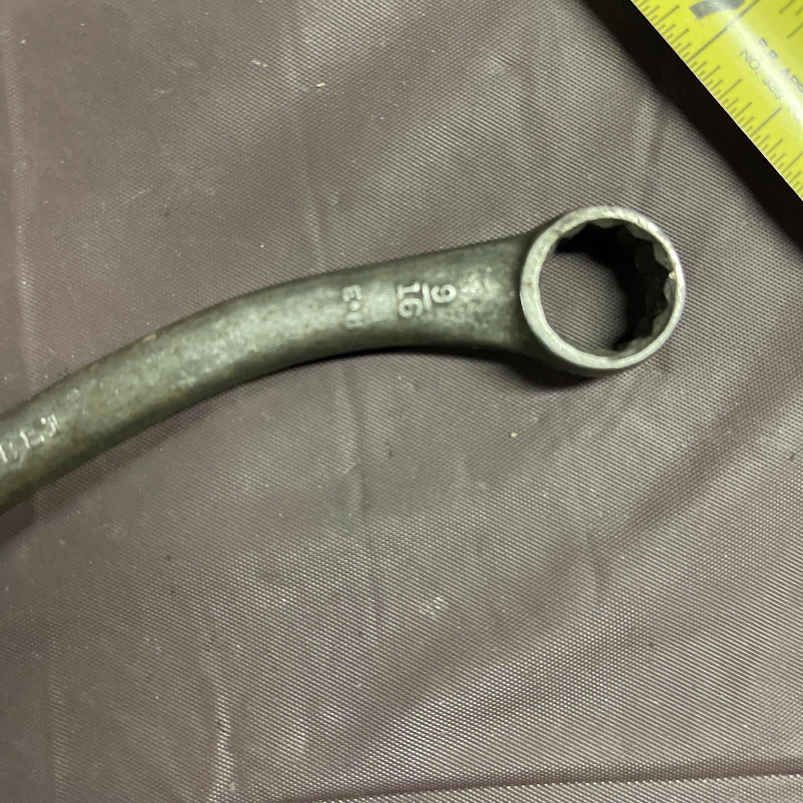 BONNEY USA 2881 5/8 In x 9/16 In SAE Distributor Obstruction Wrench Banana 12 Pt