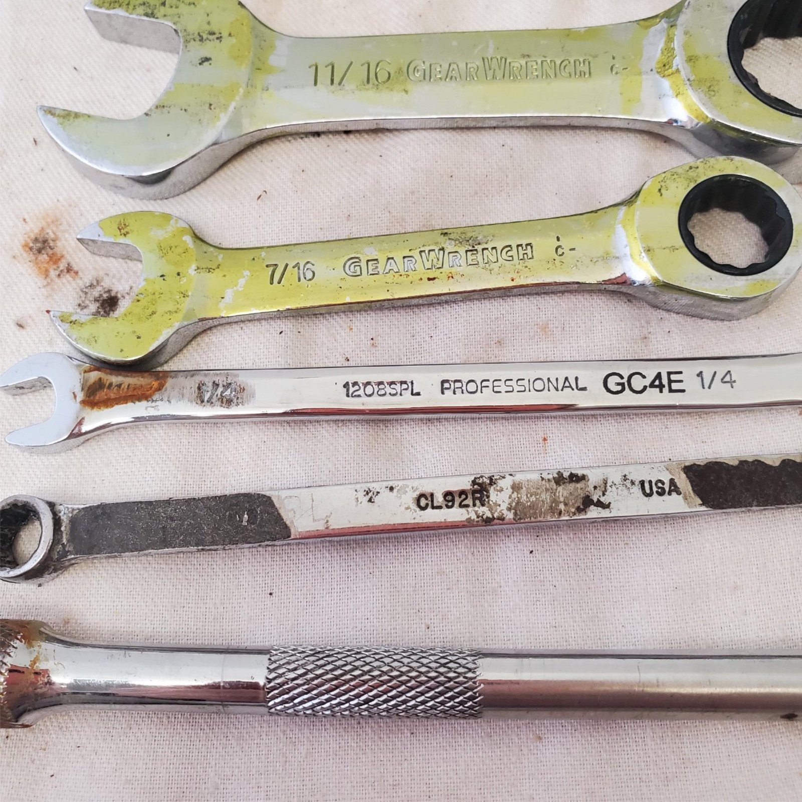 Lot of Assorted Various Wrenches & other Hand Tool LOT 461