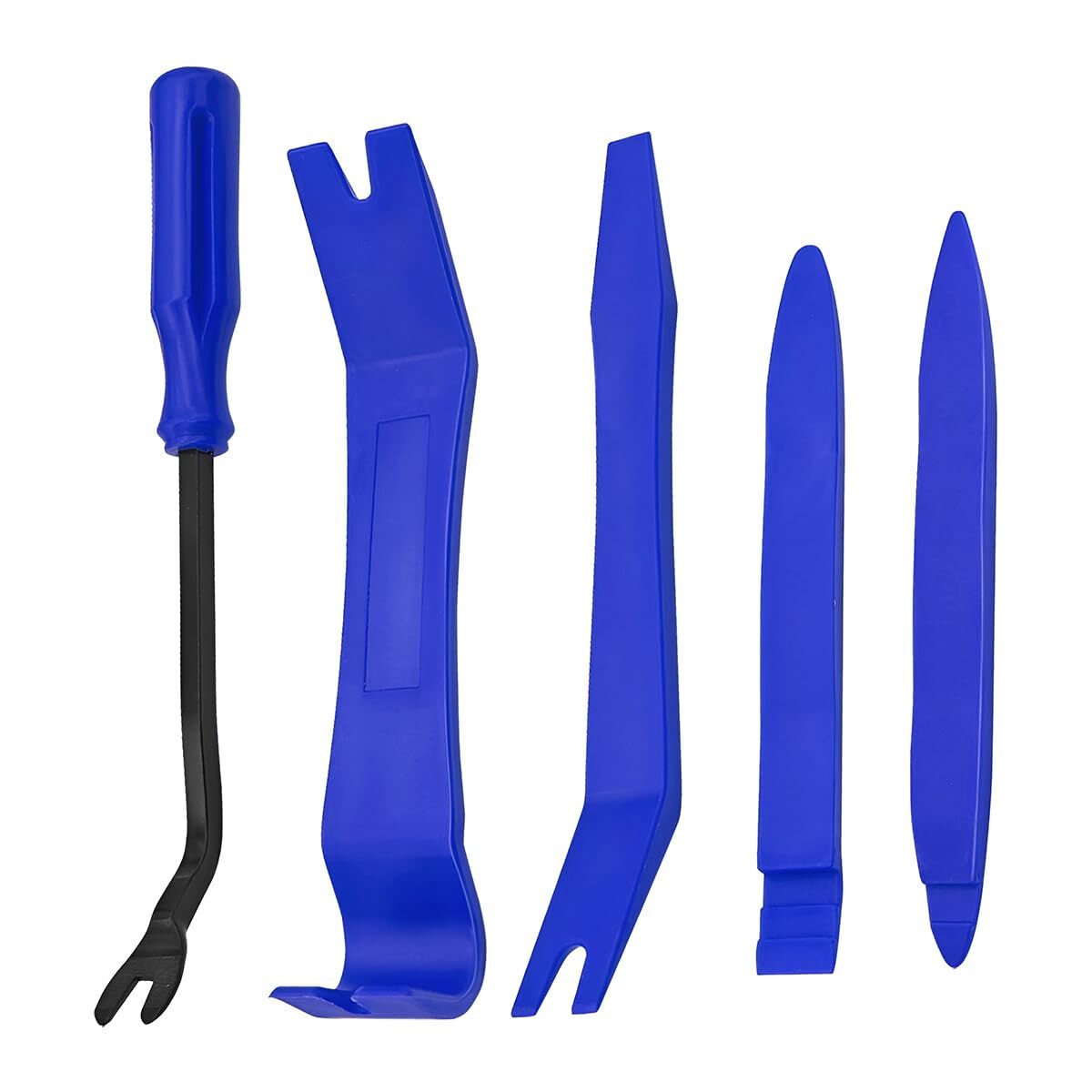 Trim Removal Tool For Auto 5 Pcs Car Pry Tool Kit Clip Fastener Remover Set For