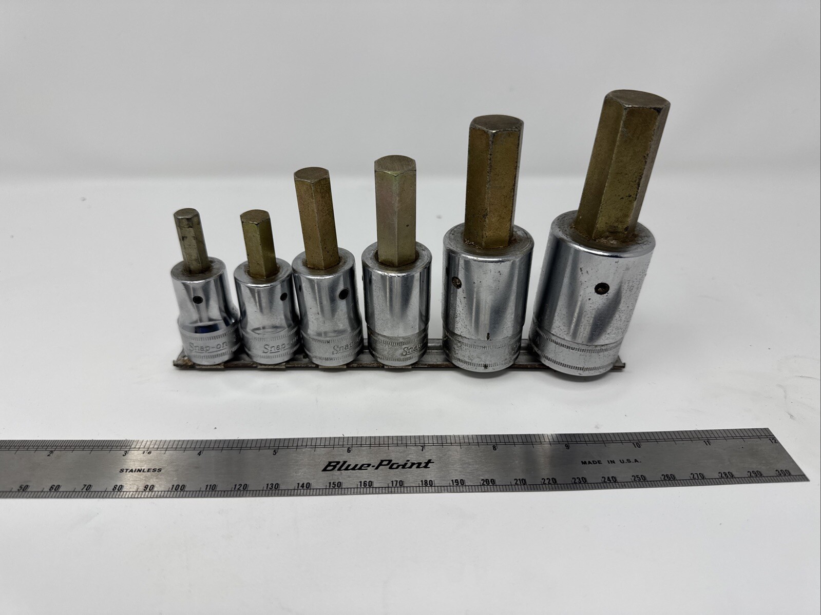 Snap-On 6pc Metric Allen Key Socket Set 1/2”Drive 19,17,14,12,10,8