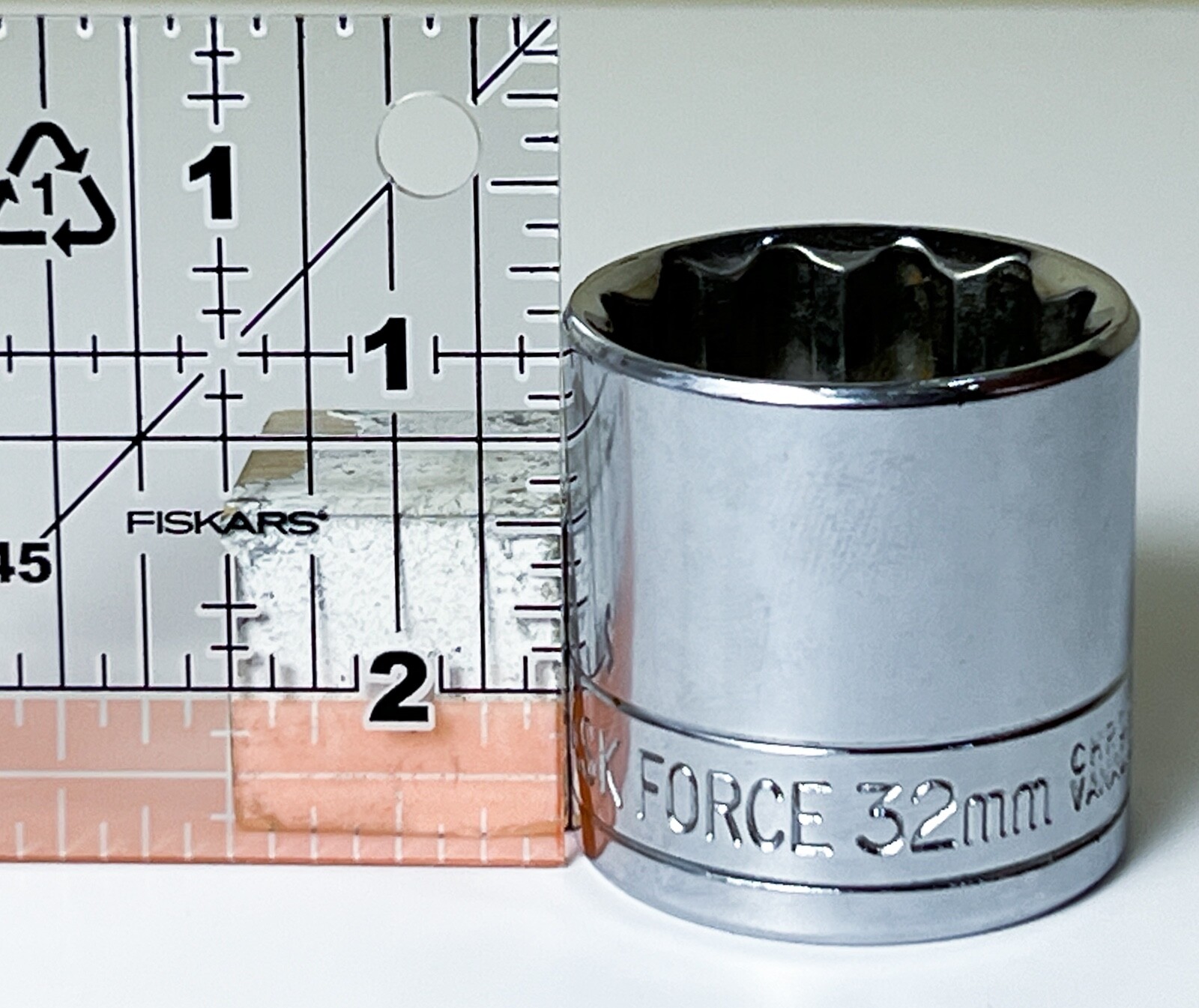 32mm Metric 1/2″ Drive – 12 Point Socket – 1.5 inches long-For Rear Axle Nuts