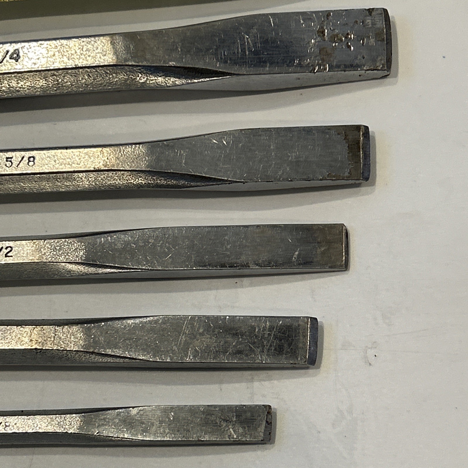 Vanadium USA Tool Company 9pc Chisel & Drift Punch Set