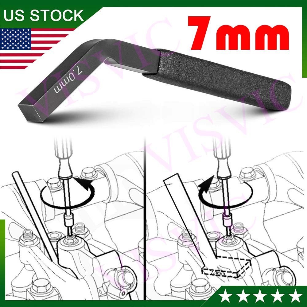 7.0MM Engine Brake Adjustment Feeler Gauge Black Tool 3163530 for Cummins ISX