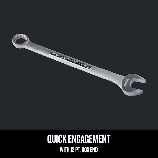CRAFTSMAN 1-1/4-in 12-point Standard (SAE) Standard Combination Wrench (no case)