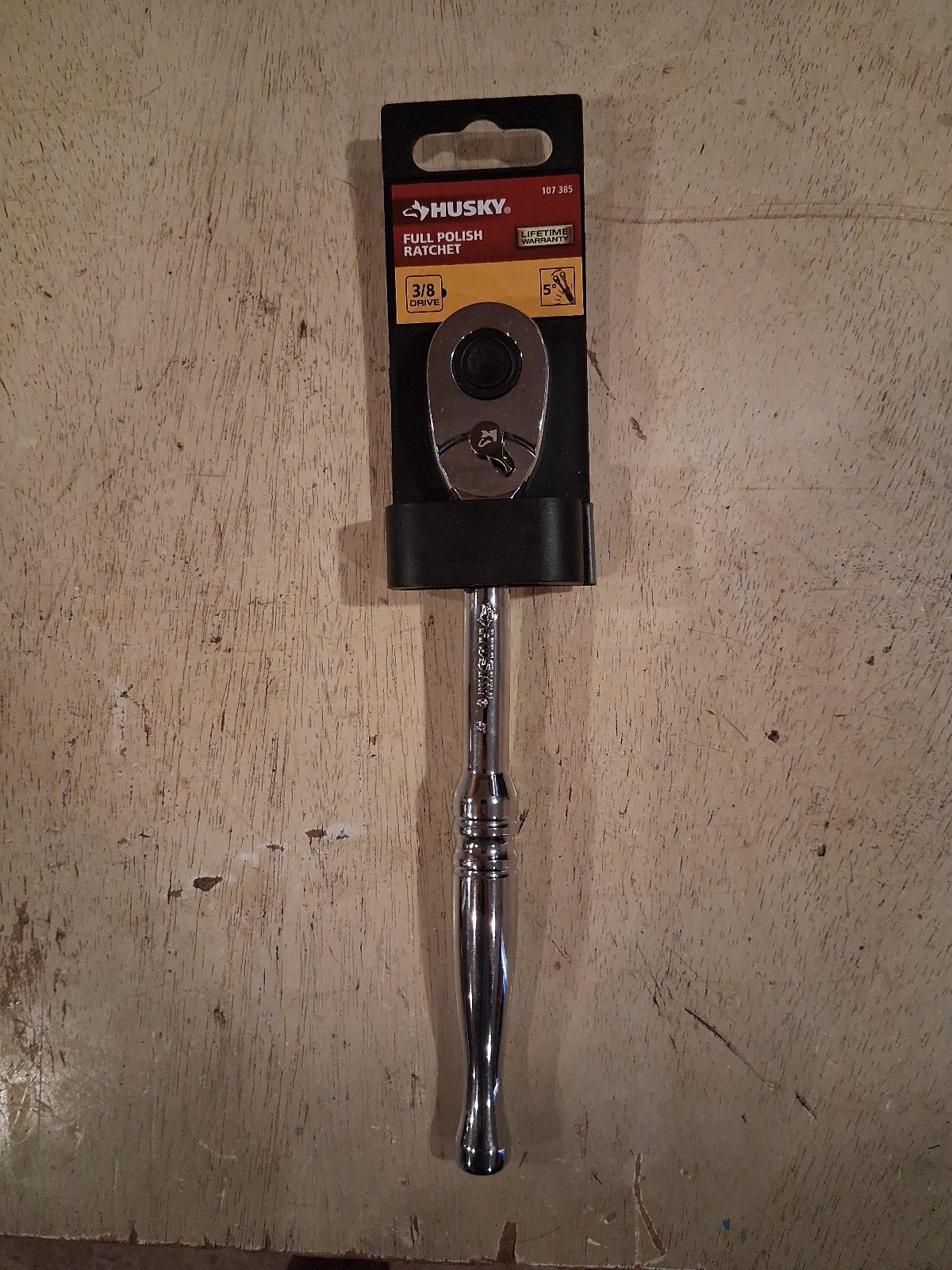 Husky 3/8 drive Ratchet Wrench 107 385