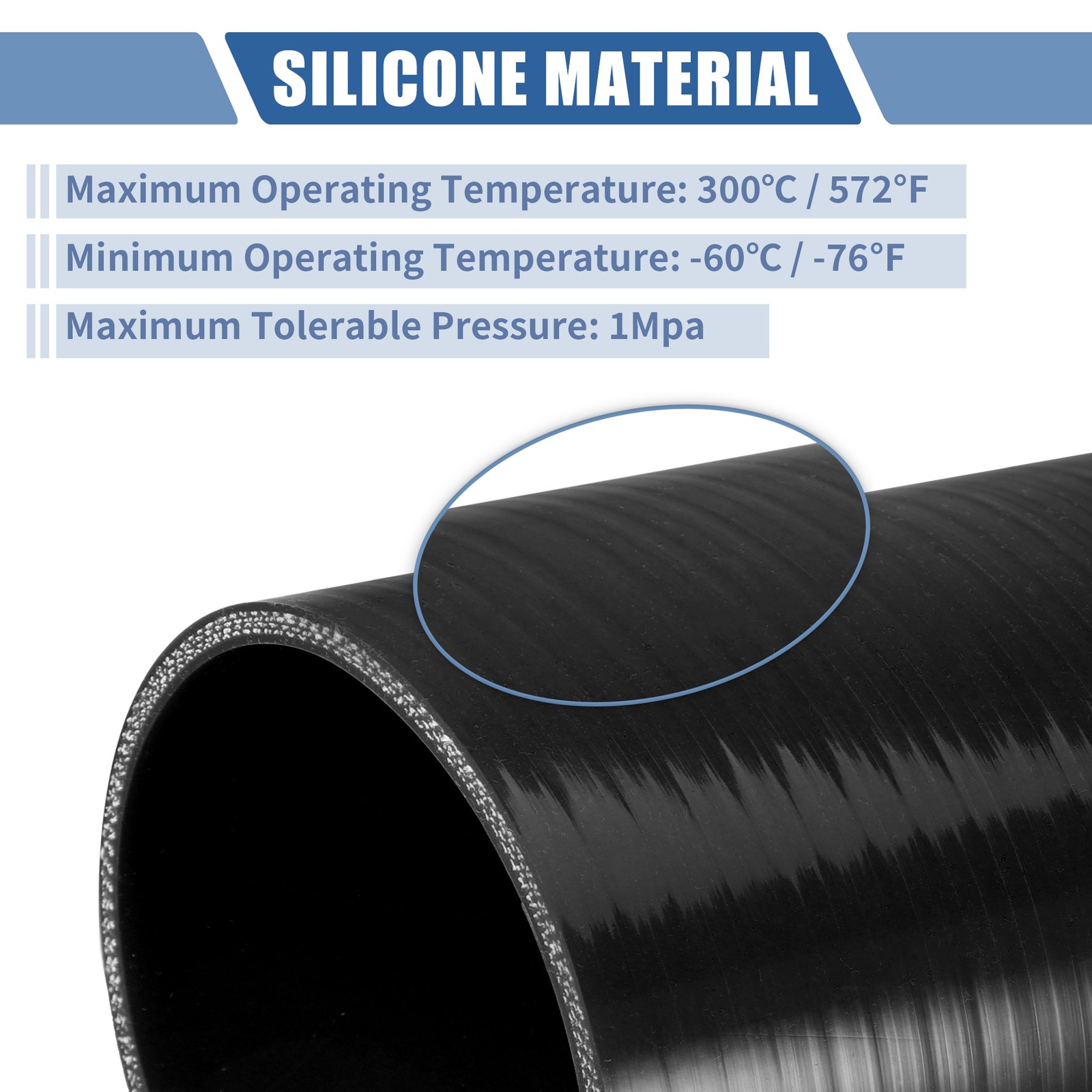 Red Silicone Hose 25-35mm 0.98″-1.38″ ID 102mm 4.02″ 45 Degree Long