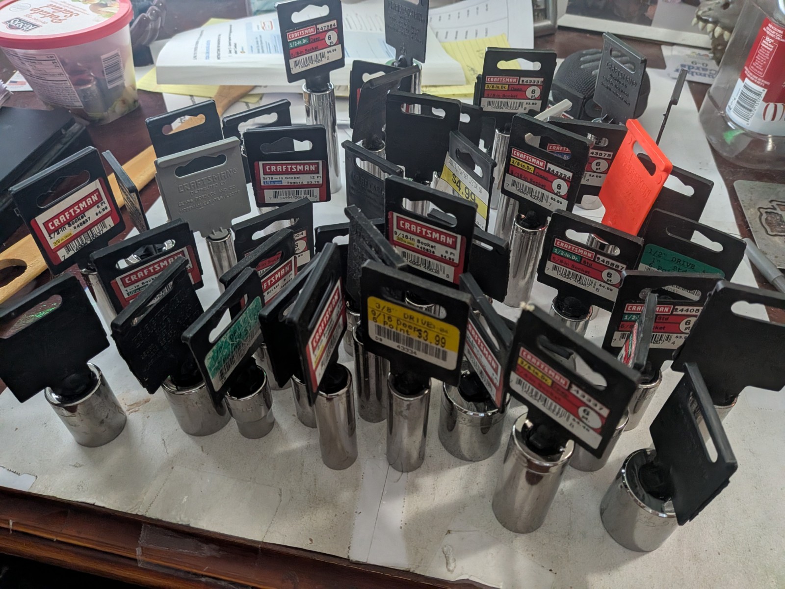 Large Lot of Craftsman Sockets & Extensions All NEW