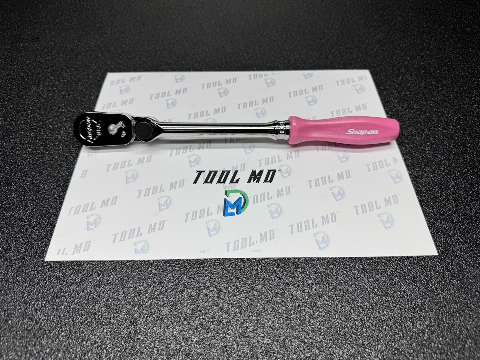 Snap-on Tools PEARL PINK 3/8″ Drive Hard Grip Multi-Position Ratchet FHD80MP