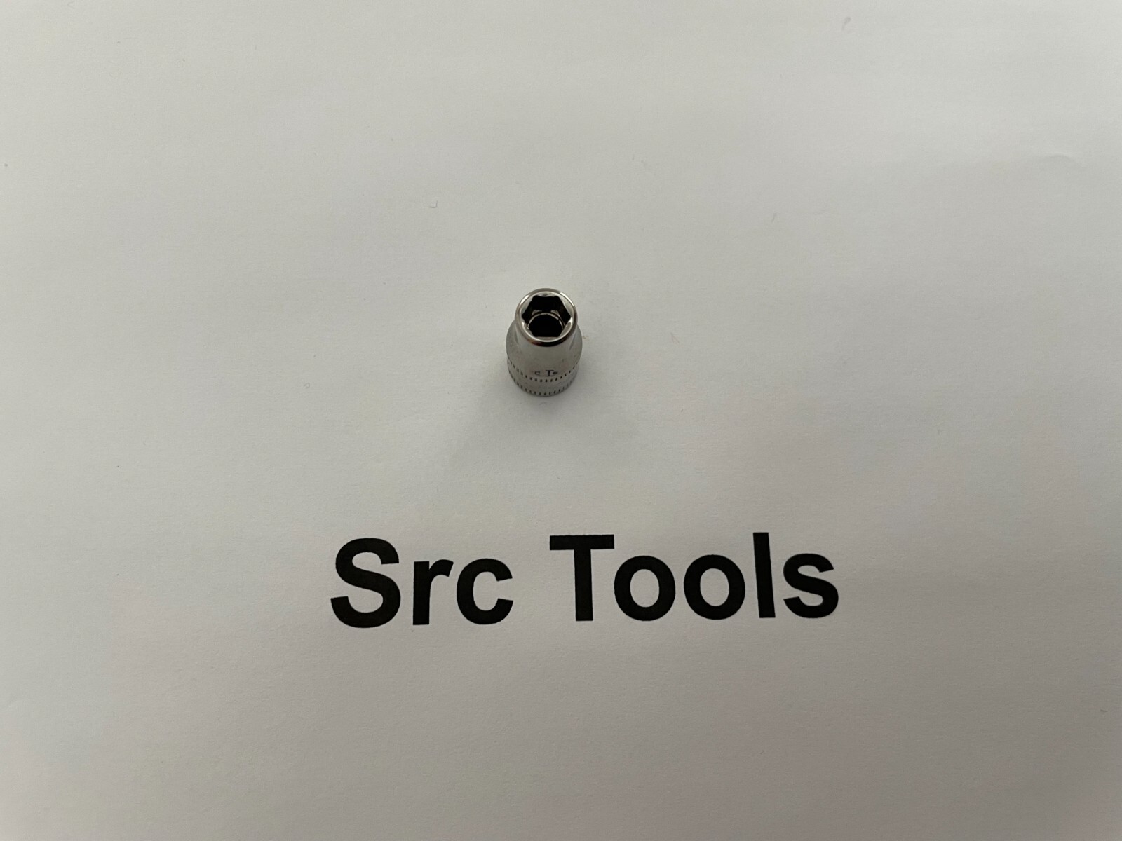 Snap-On Tools USA 2004 1/4″ Drive 6pt 6mm Metric Shallow Chrome Socket TMM6