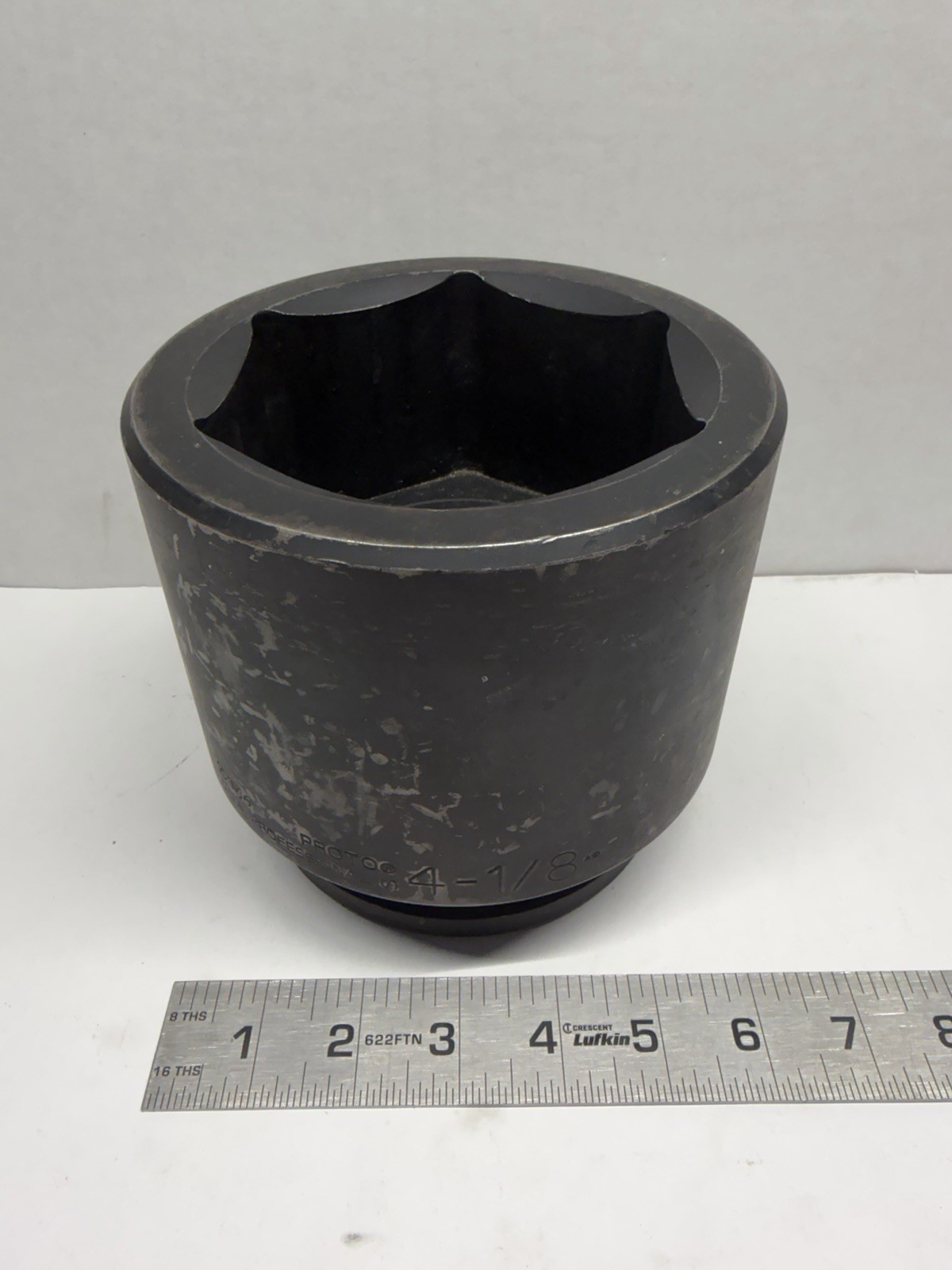 Proto 1-1/2” Drive 4-1/8” 6-Point Deep Impact Socket 15066 USA
