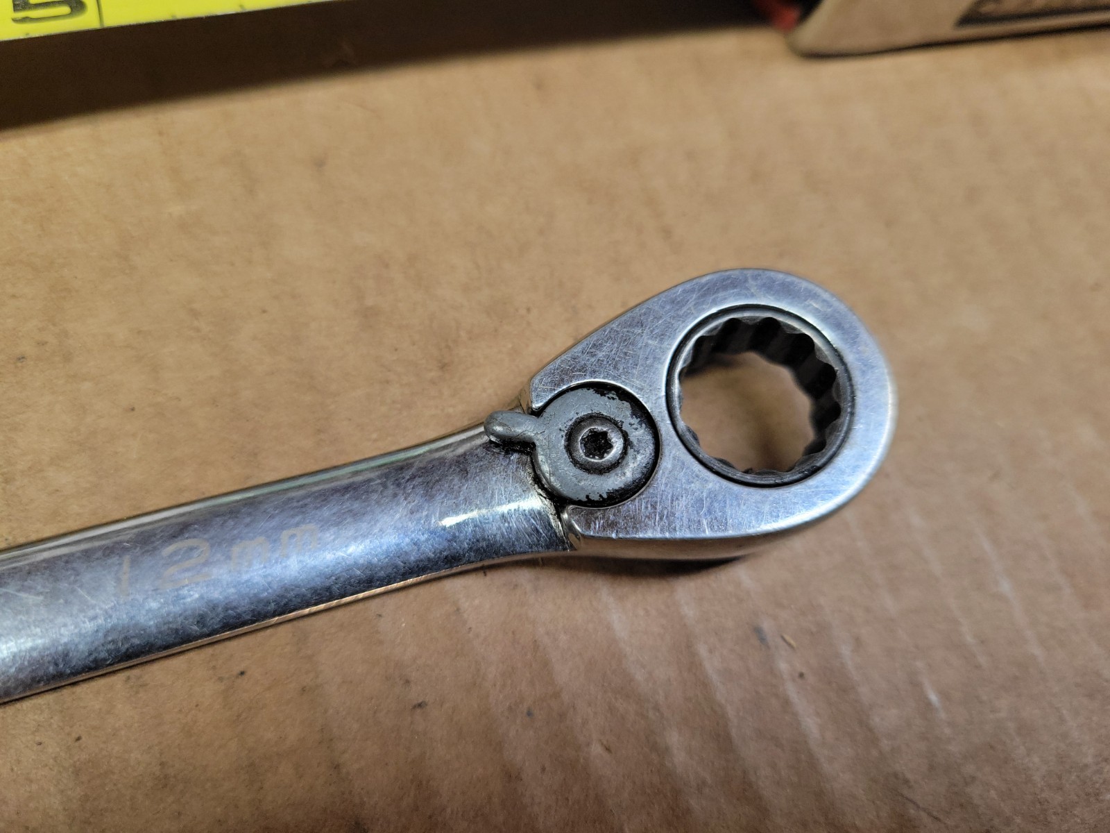 Blue-point Tools 12 MM Reversible Ratcheting Combination Wrench No BOERM12