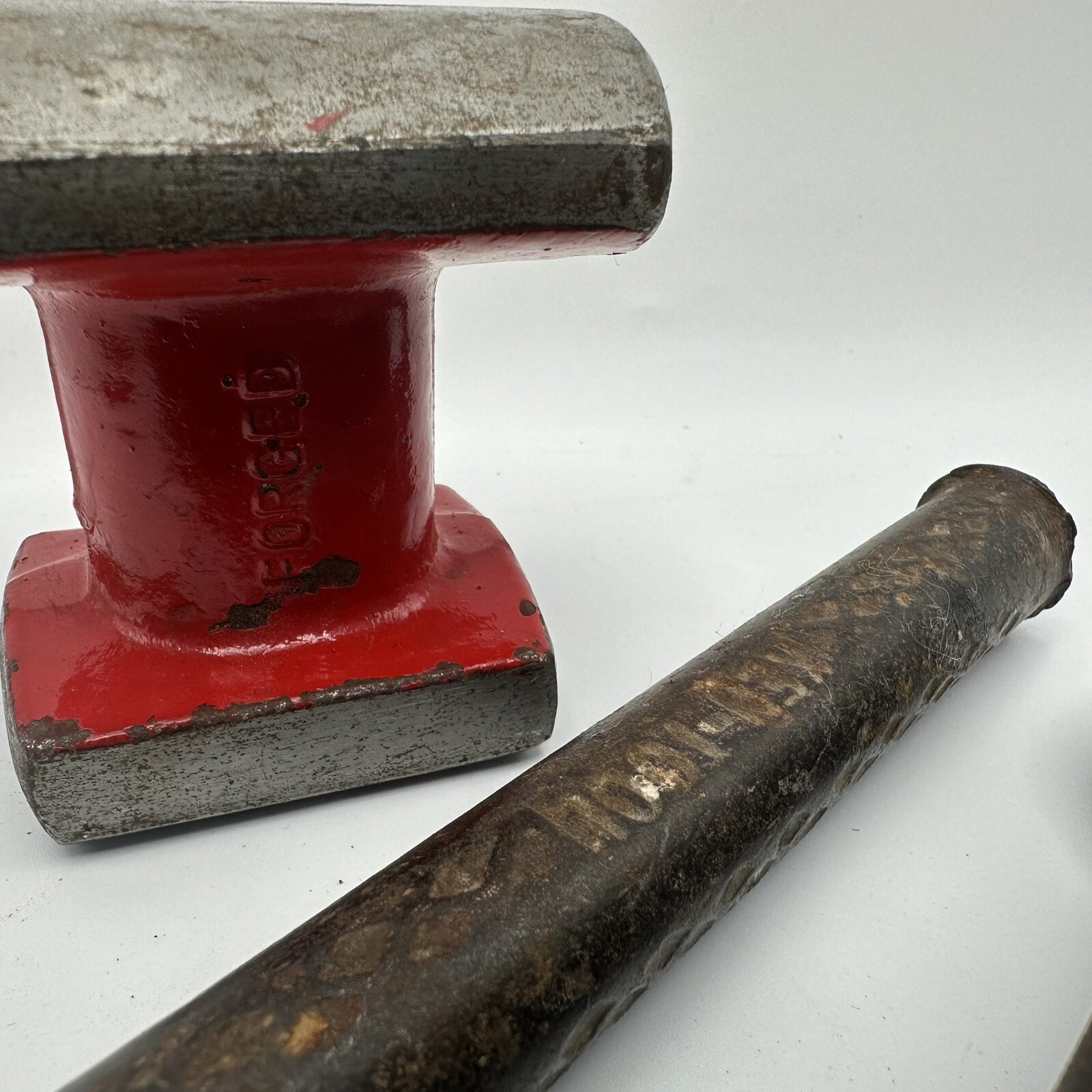 Vintage Auto Body Tools Dolly Hand Anvil Tire Iron Ken-Tools B39 New Britain LOT
