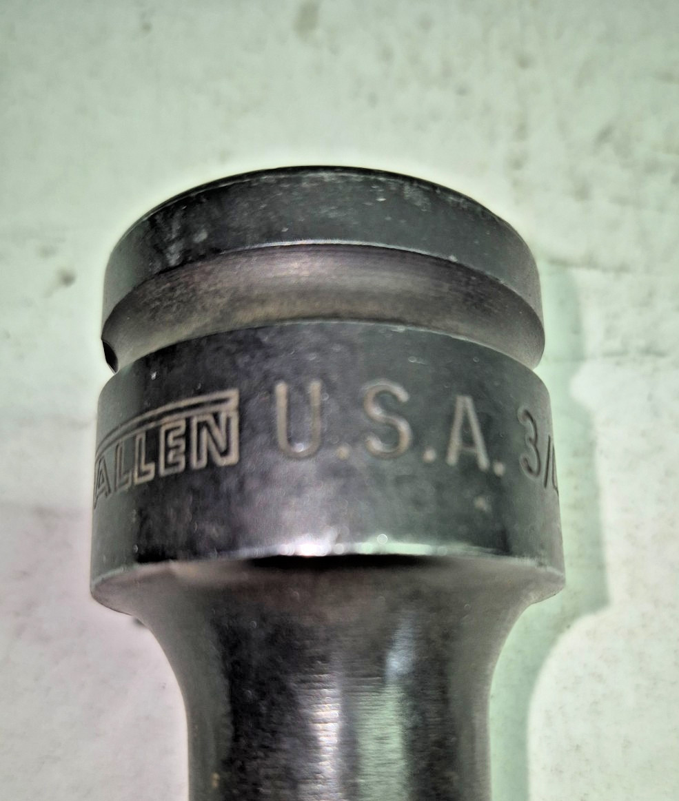 ALLEN 3/4″ DRIVE IMPACT EXTENSION 12″ LONG 36209 MADE IN USA