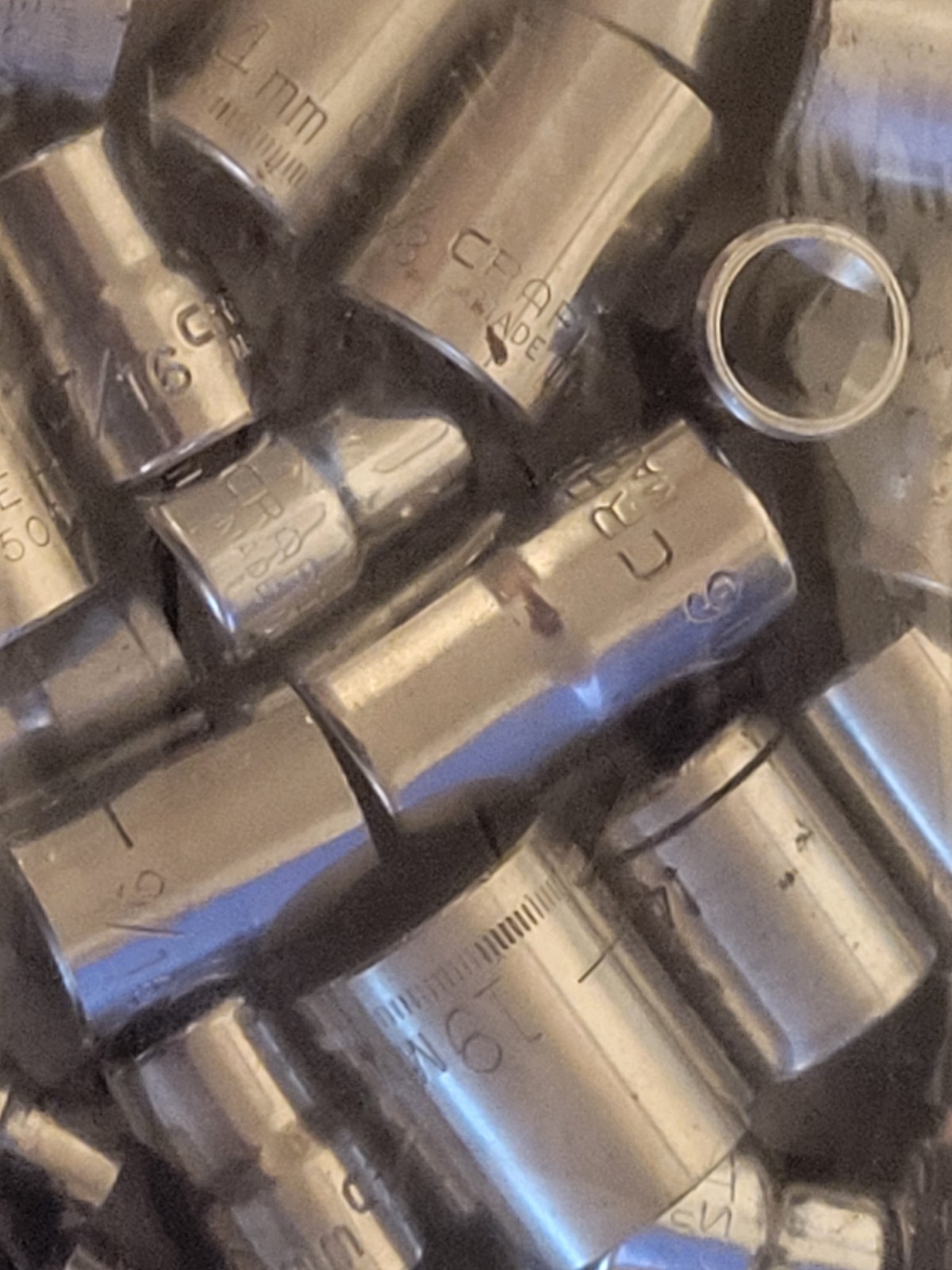 Craftsman (et. al.) Mixed SAE/Metric Socket Lot Over 50 Sockets – 6.88 Pounds!!!