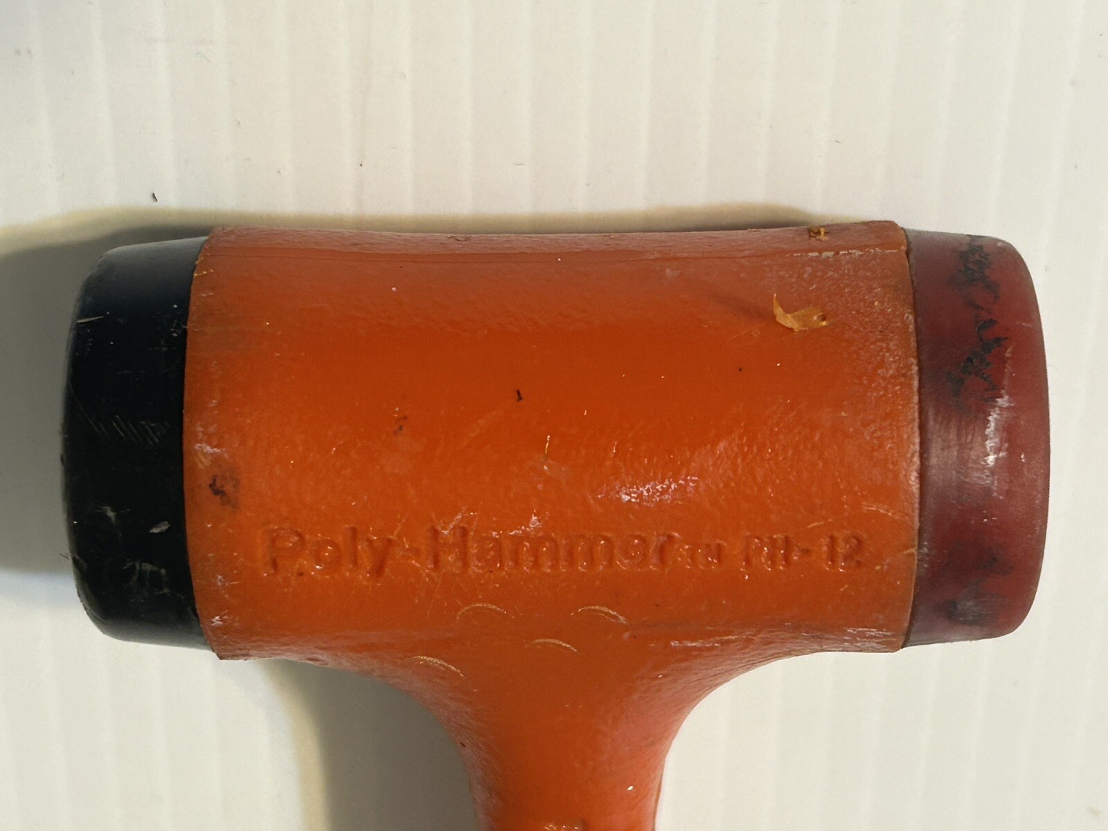 POLY-HAMMER PH-12 POLYURETHANE PRODUCTS CORP. Dead Blow Hammer 12oz Dual Face.