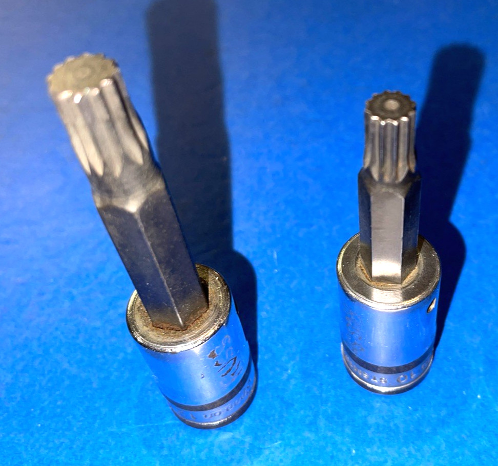 SNAP-ON TOOLS 3 PIECE METRIC TRIPLE SQUARE SOCKET DRIVERS 8MM, 10MM, 12MM