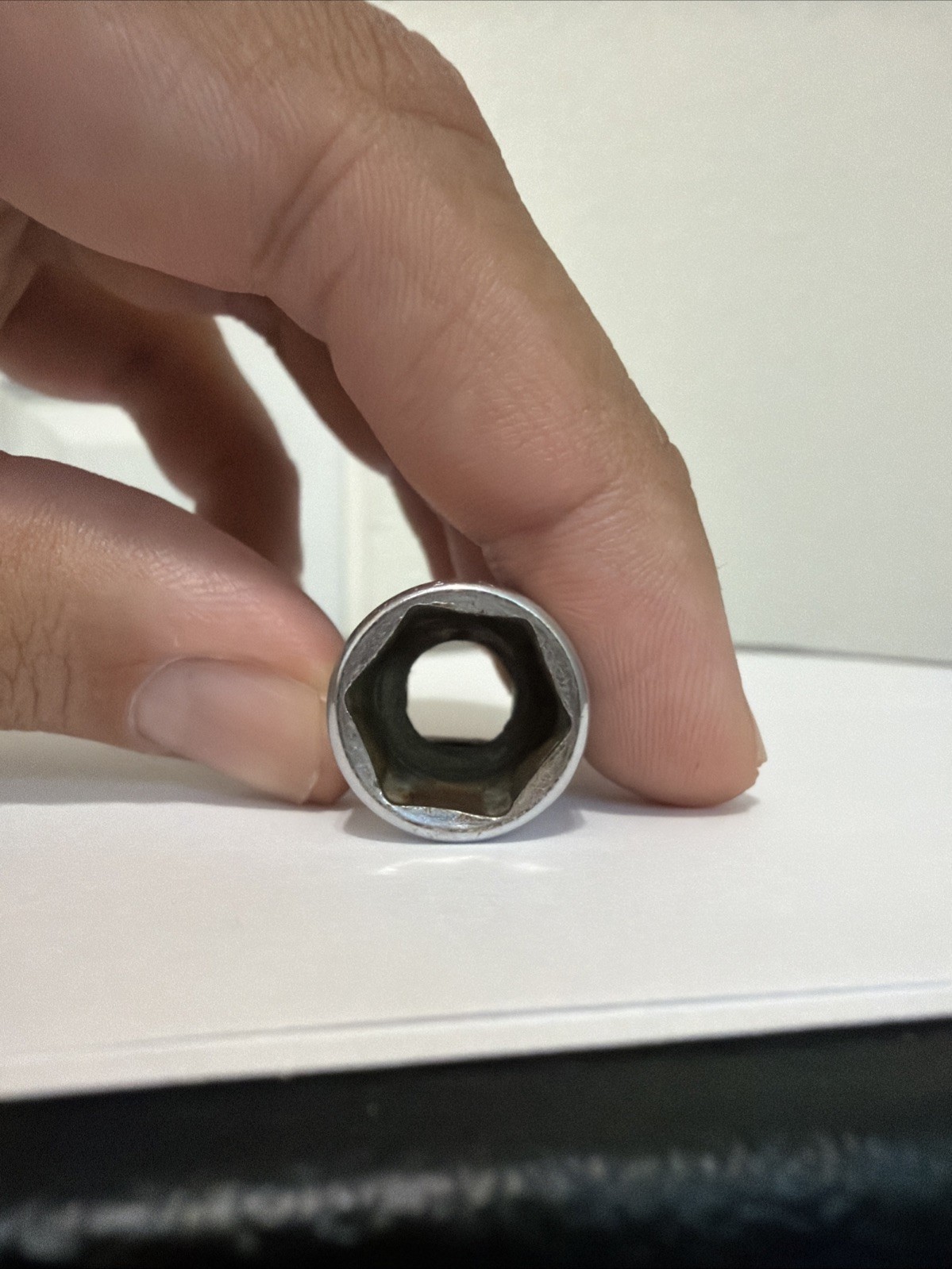 Snap-on Tools USA 3/8″ Drive 13mm Metric 6 Point Shallow Chrome Socket FSM131A