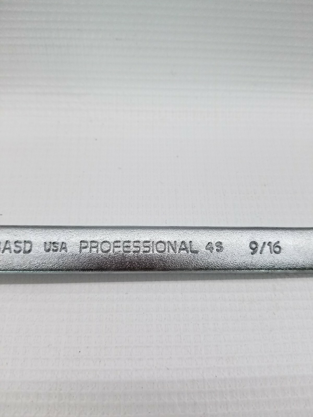 Proto 1218ASD 9/16″ Combination Wrench Box Open Satin Chrome USA MADE