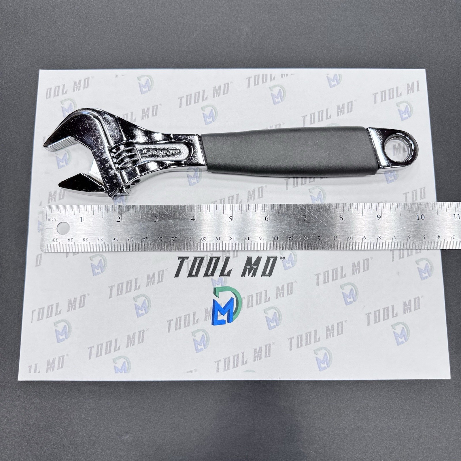 Snap-on Tools USA DARK TITANIUM 10″ Flank Drive PLUS Adjustable Wrench FADH10C