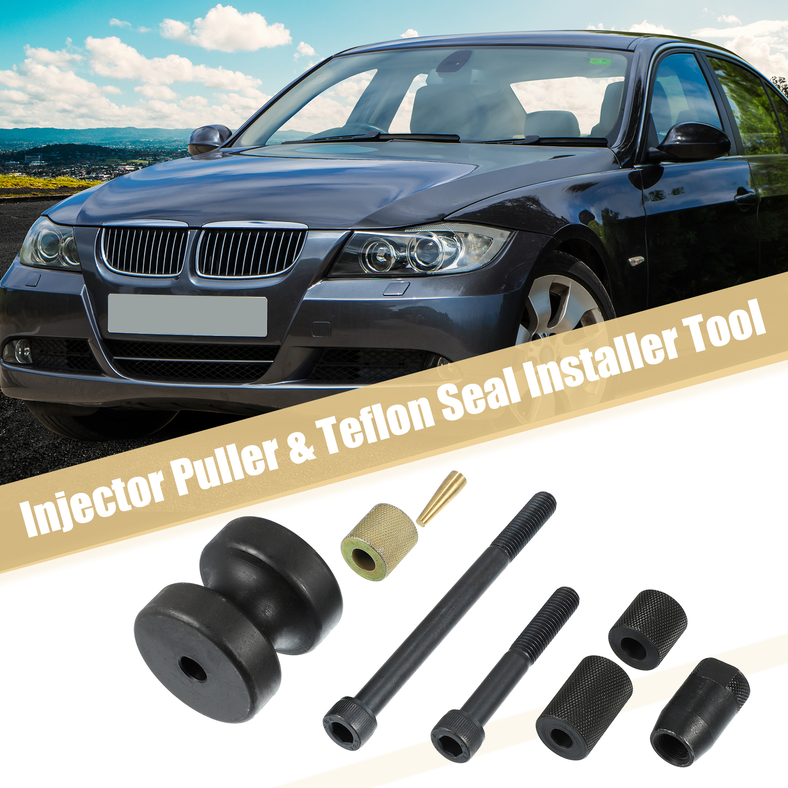 1 Set Injector Puller and Seal Installer Tools for BMW N14 N18 N54 130192 130195
