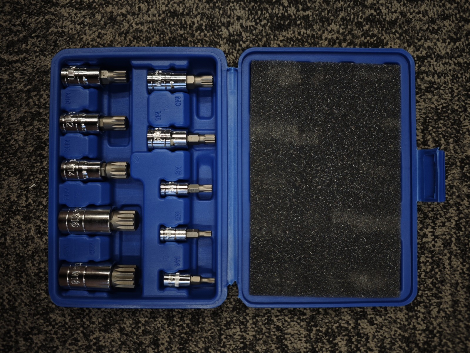 Triple Square Socket 12 Point Spline for Audi Porsche Tools spline bit socket