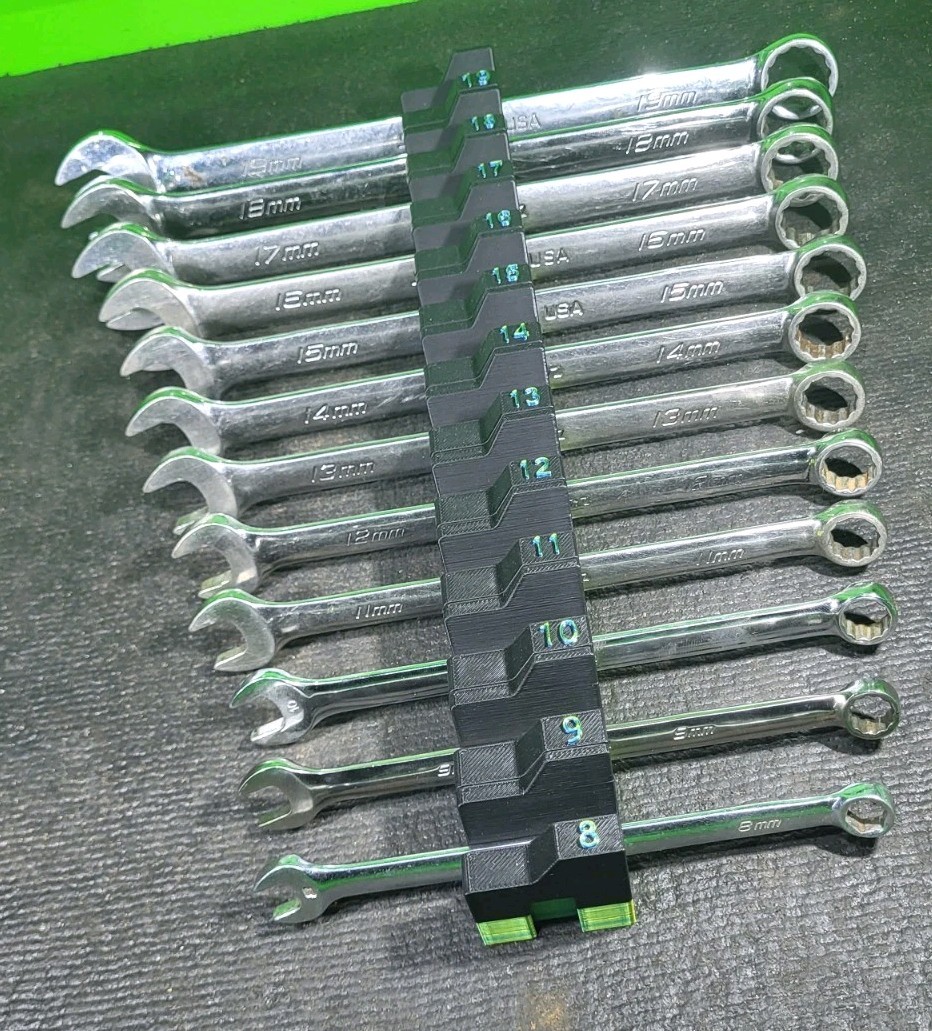 Adjustable Interlocking Wrench Organizers 8-19mm