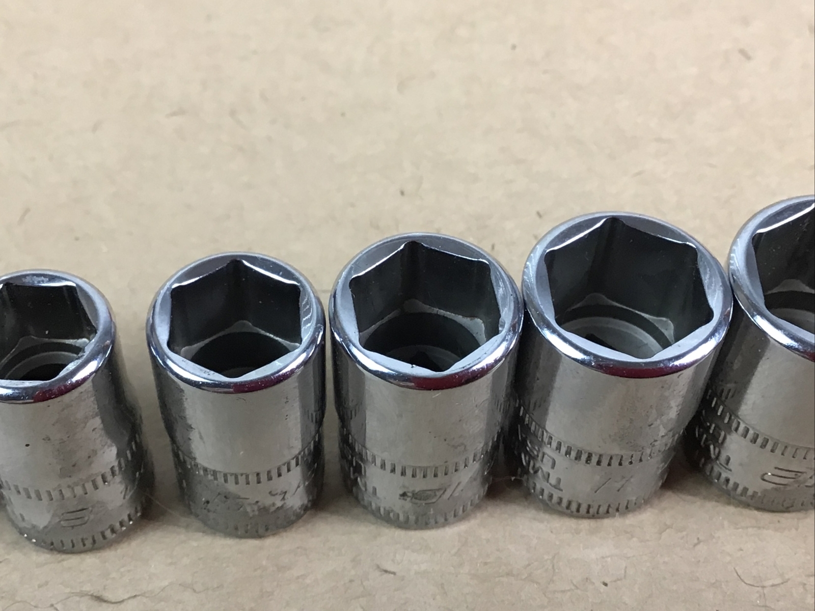 Snap on Tools 1/4 Drive Metric 6 Point Shallow Socket Set 4mm to 16mm 14 Pc TMM