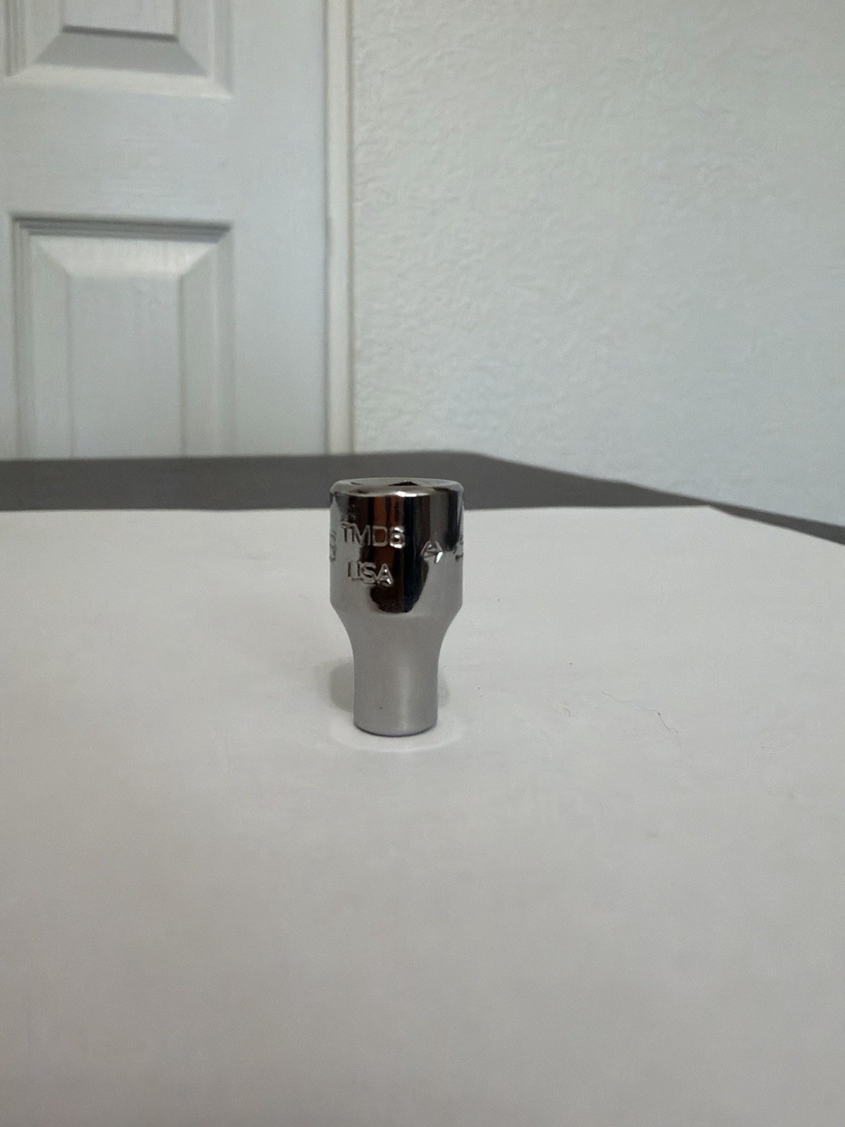 Snap On 3/16″ Shallow Socket 1/4″ Drive 12 Point TMD6 USA