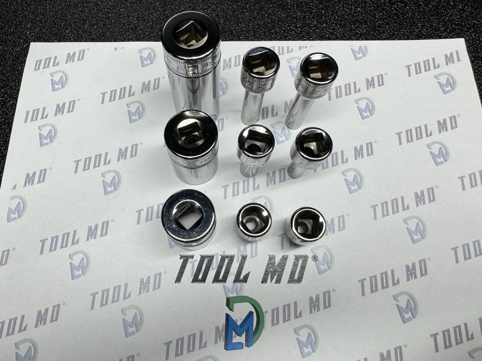 Snap-on Tools 9pc 3/8″ Drive Metric 6 / 7 / 20mm Socket Add-on Set FSM71 SFSM201