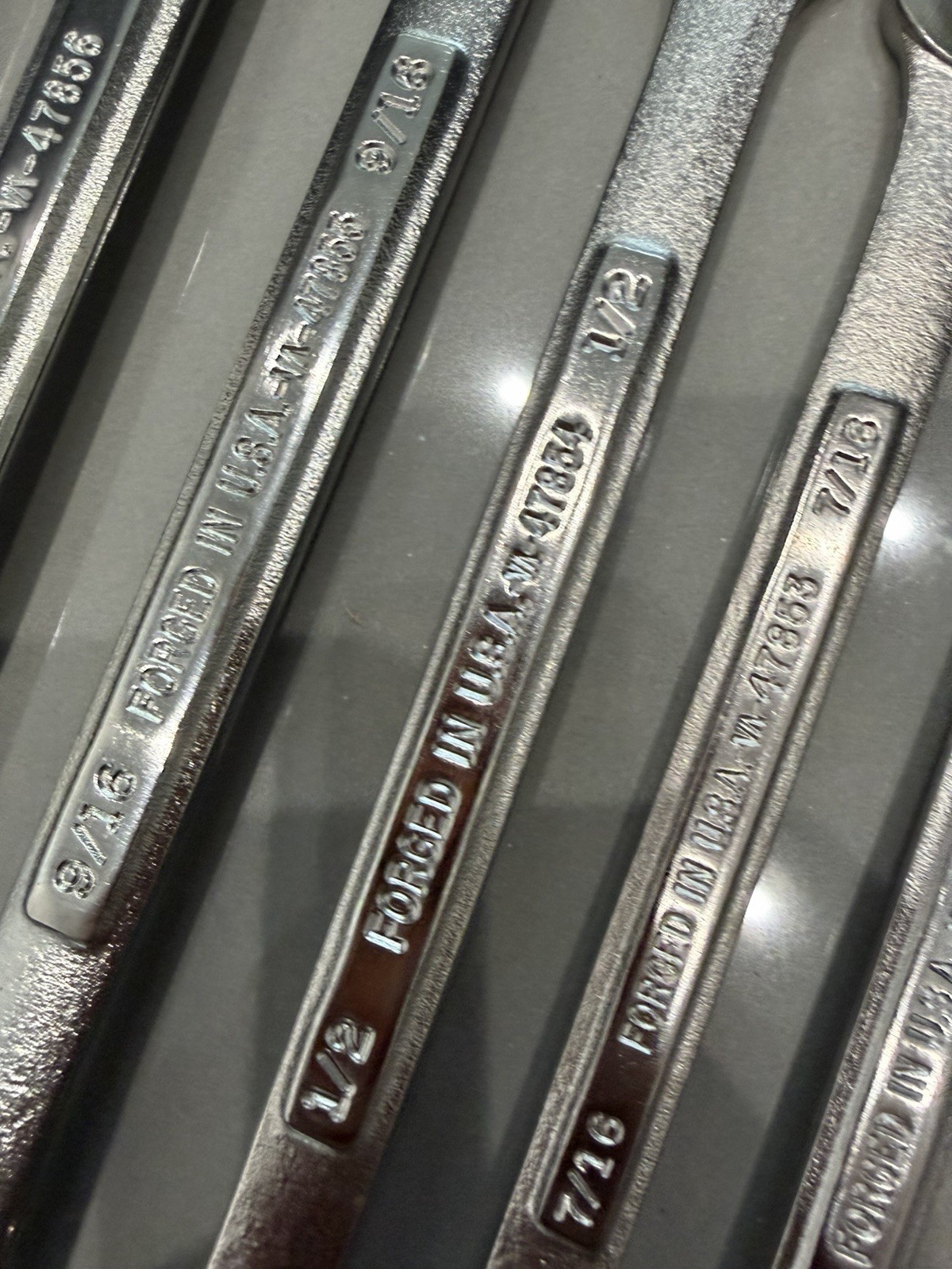 Craftsman Quick Speed Combination Wrench Set 8 Pc 12 Point 5/16″-3/4″ -VA- USA