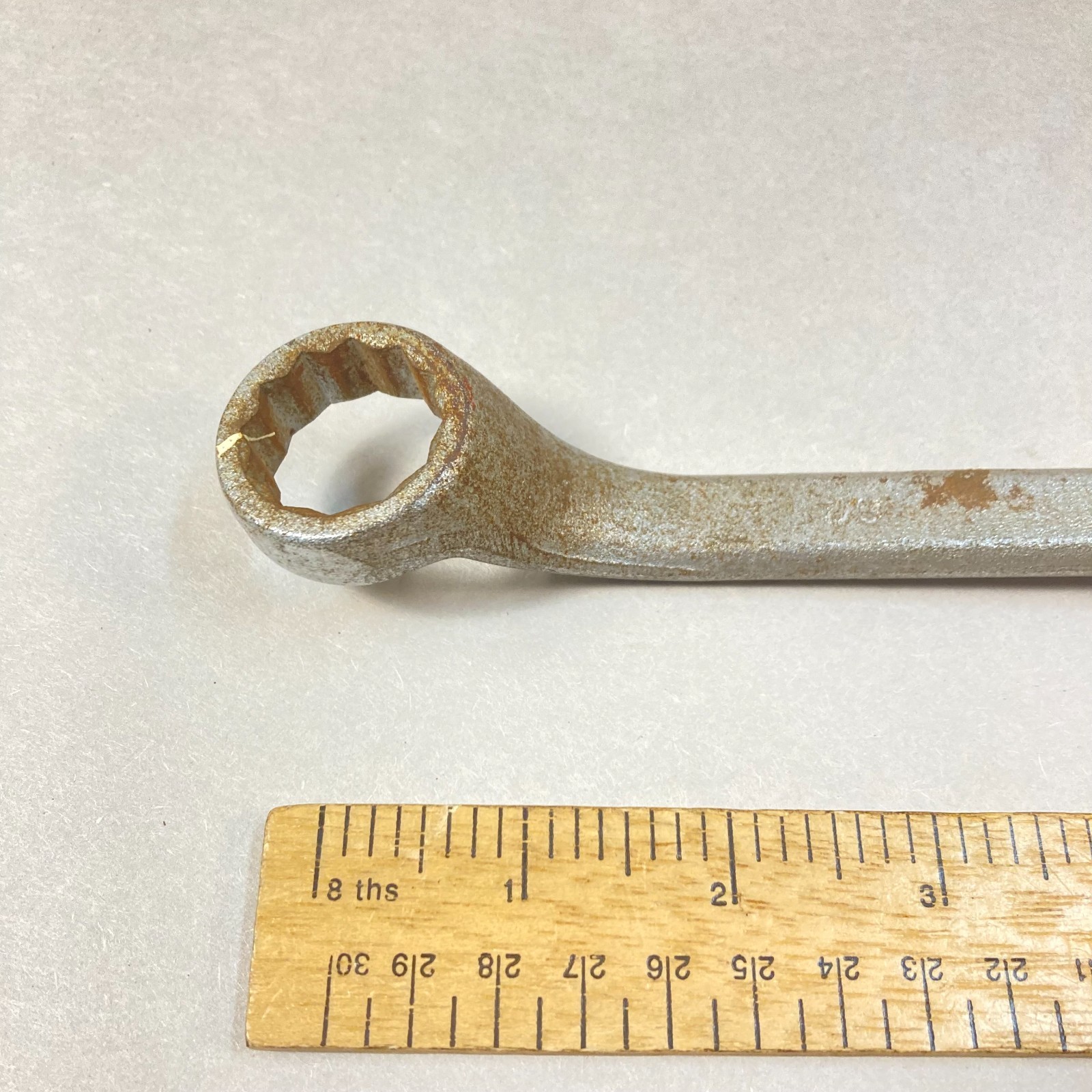 Billings Life-Time Closed End Wrench 7/8″-13/16″ Long Reach Offset #L-8737-B USA