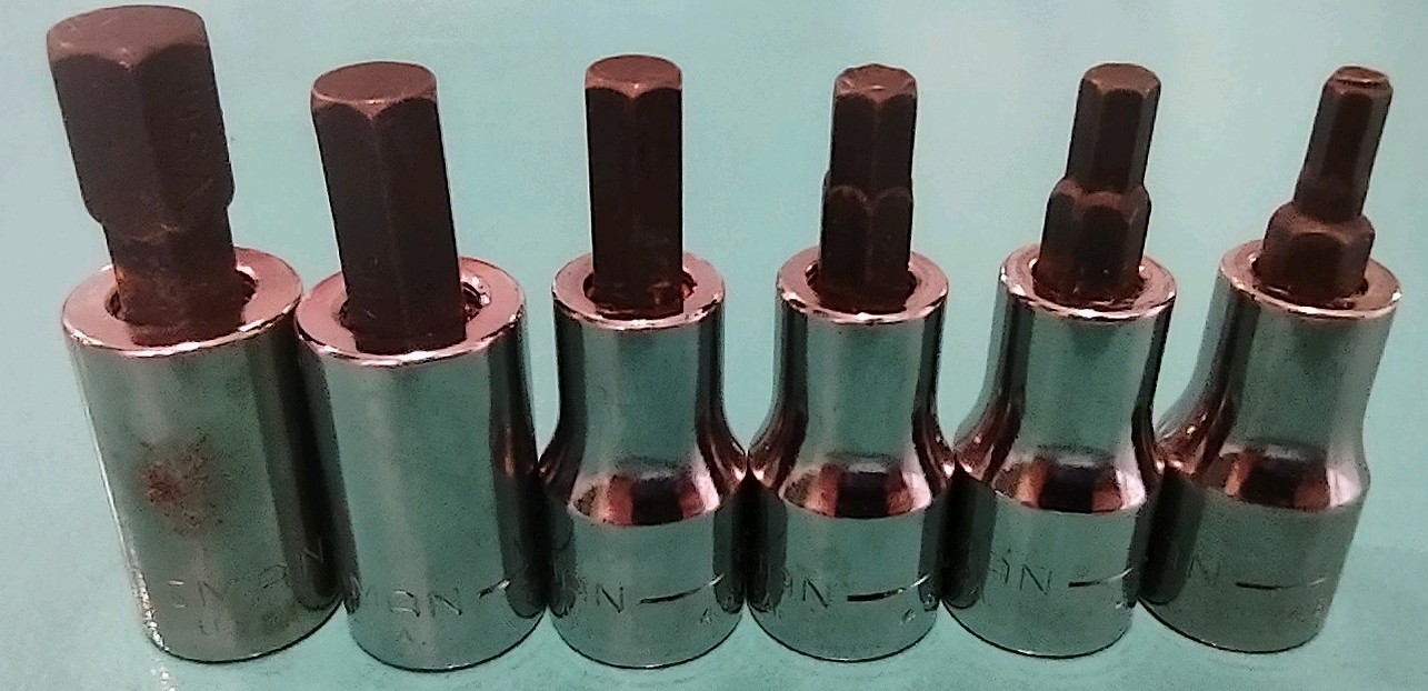Craftsman 3/8 Drive SAE 34447 & METRIC 34448 -G- Series Hex Sockets – 12 PIECES!