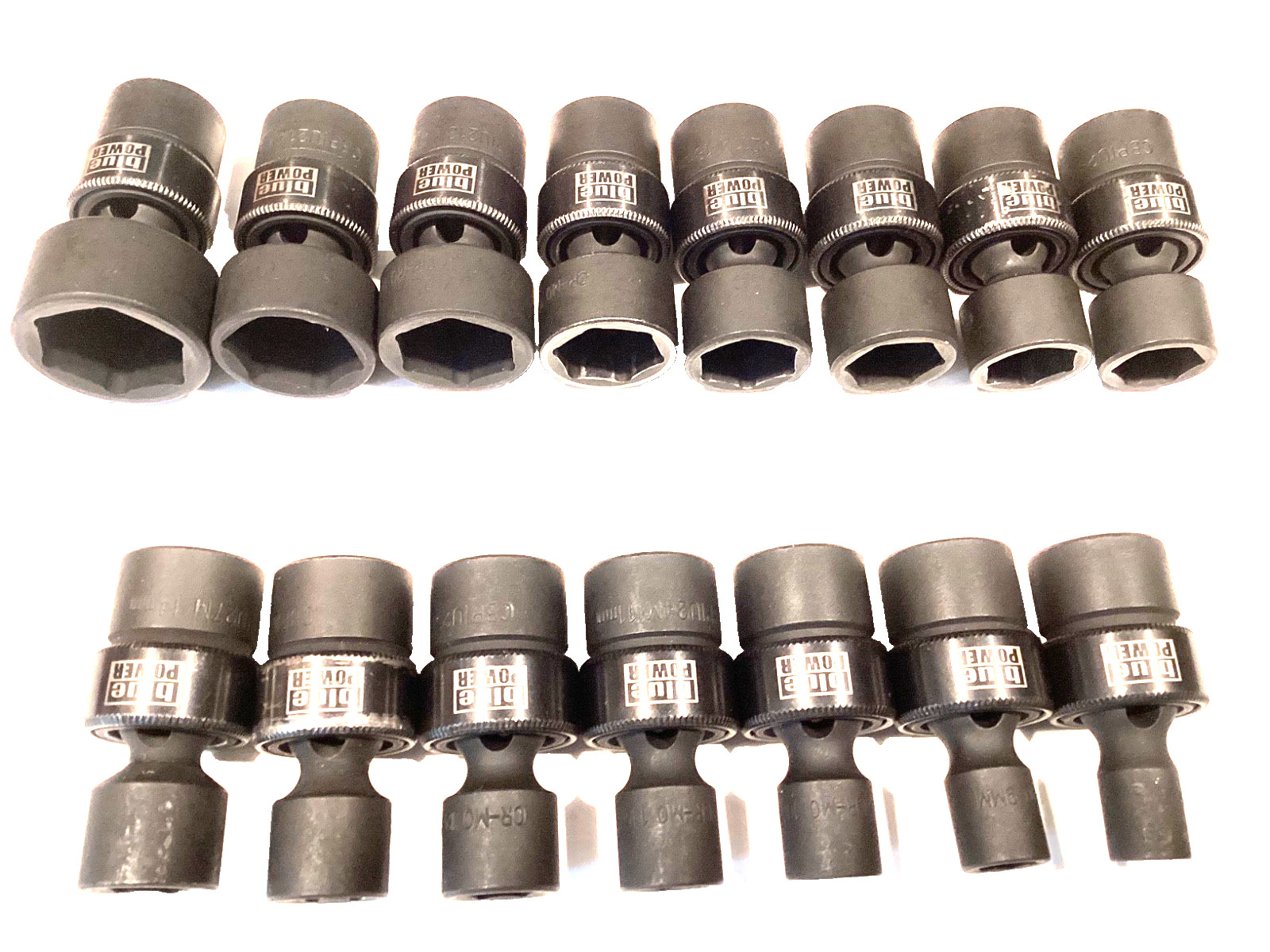 Cornwell 15 Piece 3/8″Dr Metric Swivel Impact Socket Set Snap Latch Case CBPIU2M
