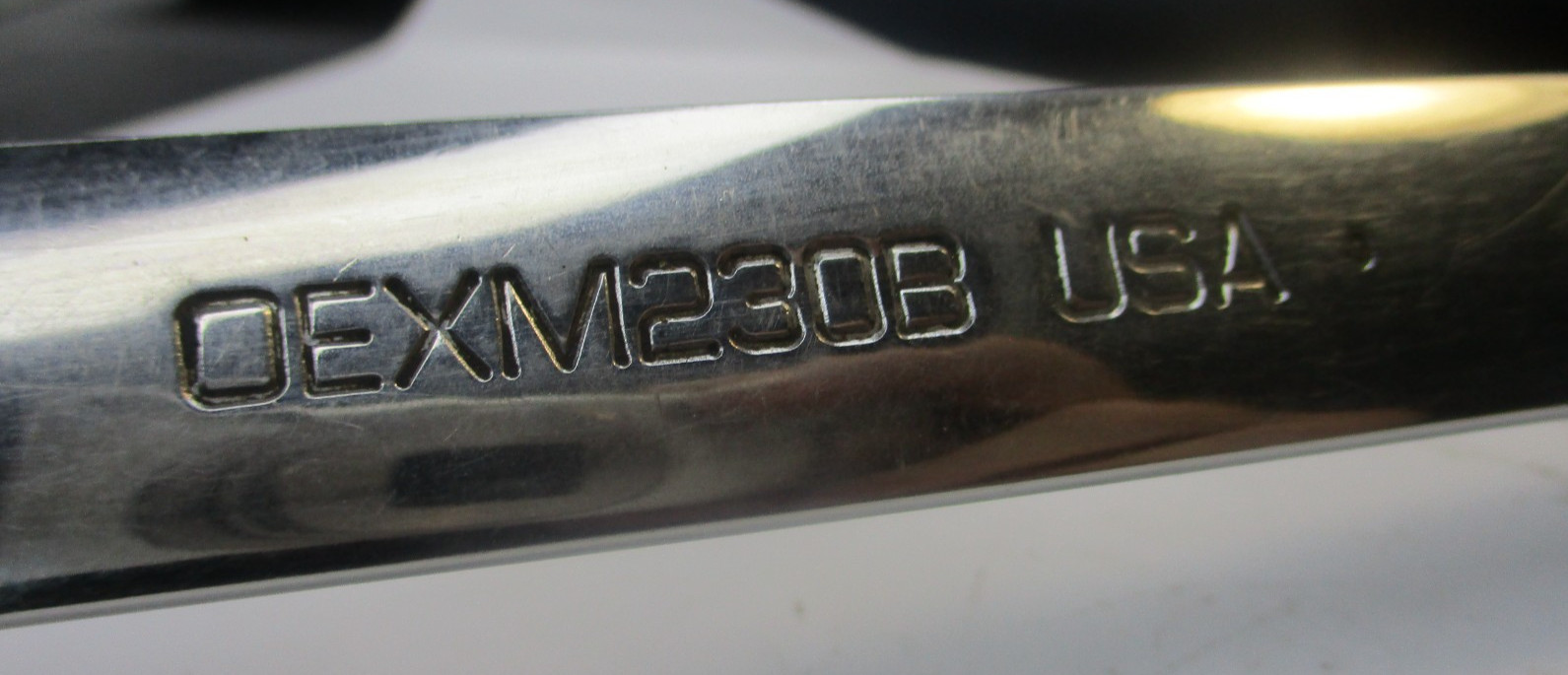 Snap on OEXM230B Metric 23mm 12 Point Combination Wrench USA
