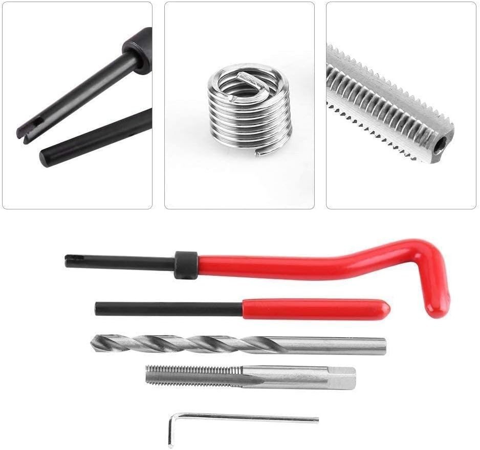 Stainless Steel M14 x 1.25mm Thread Repair Kit – All-in-One Auto Repair Tool