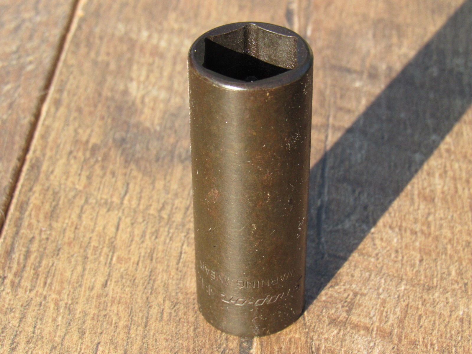 SNAP ON SIMF220 3/8″ DRIVE 11/16″ DEEP IMPACT SOCKET 6 POINT NEW LOGO SIMF 220