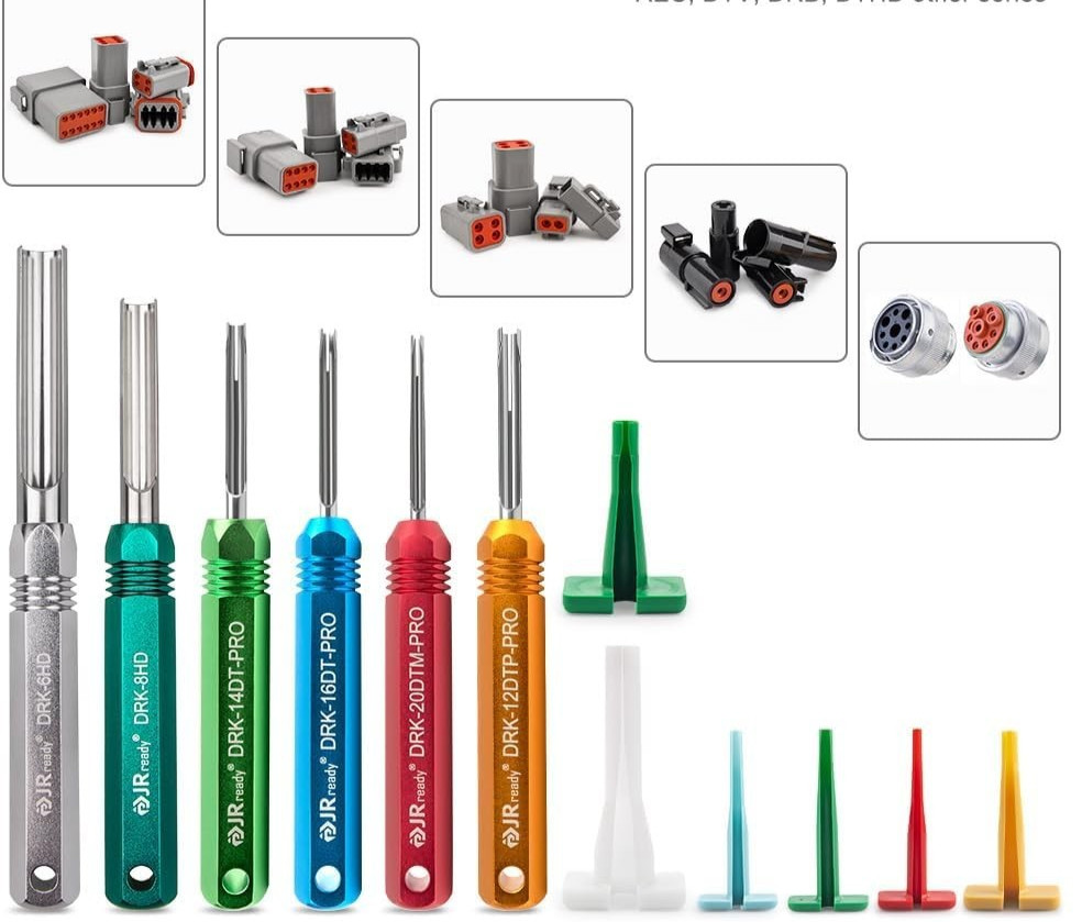 ST5257-PRO Deutsch Connector Tool Kit 6-22AWG Pin Removal Set