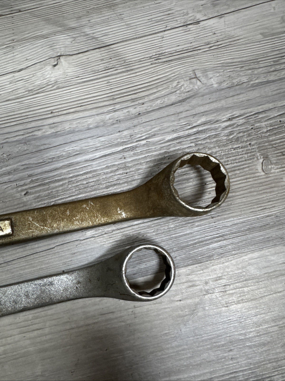 Pair (2) Williams Superrench 8735A 1 1/8″-1 1/16″ & 80330 15/16-1” Wrench USA