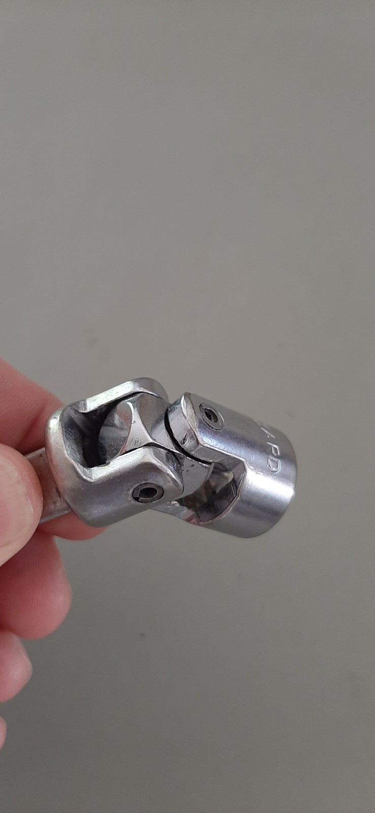 Wizard Tools H2815 1/2″ Drive Chrome Universal Joint Swivel Socket Adapter USA