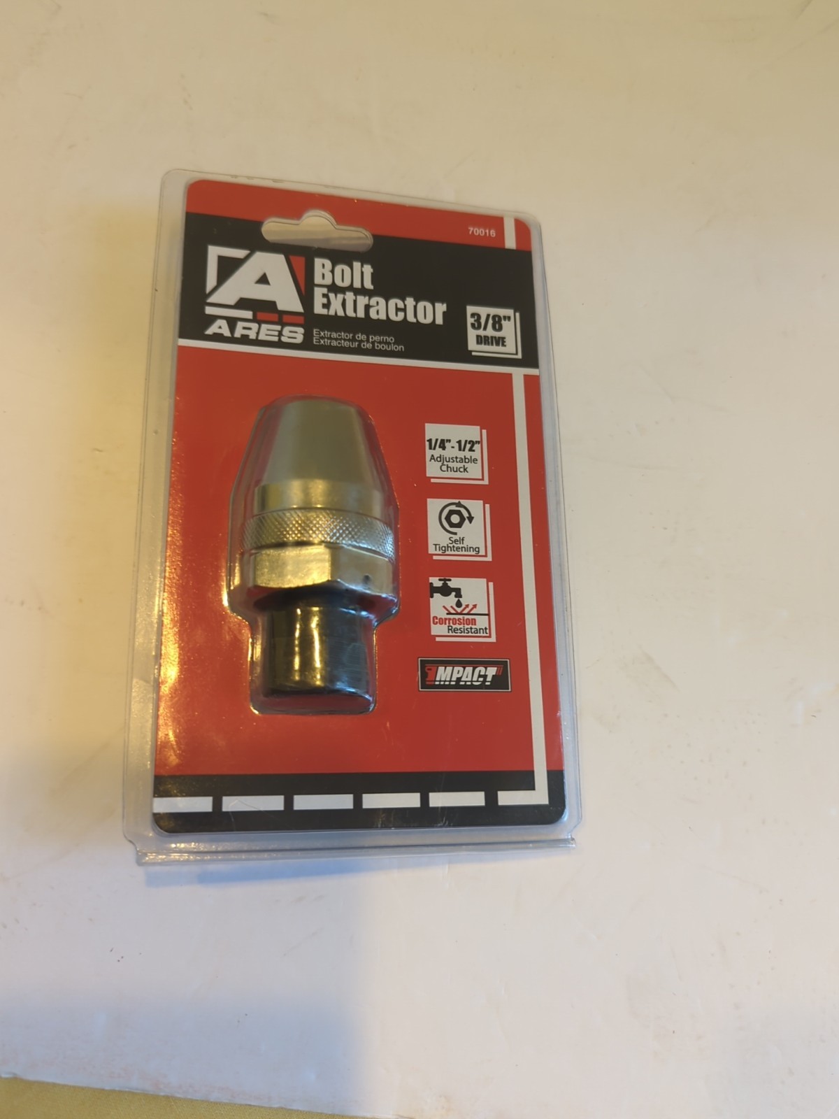 DAMAGED BOLT and STUD EXTRACTOR ARES 70016 «New In Original Package»