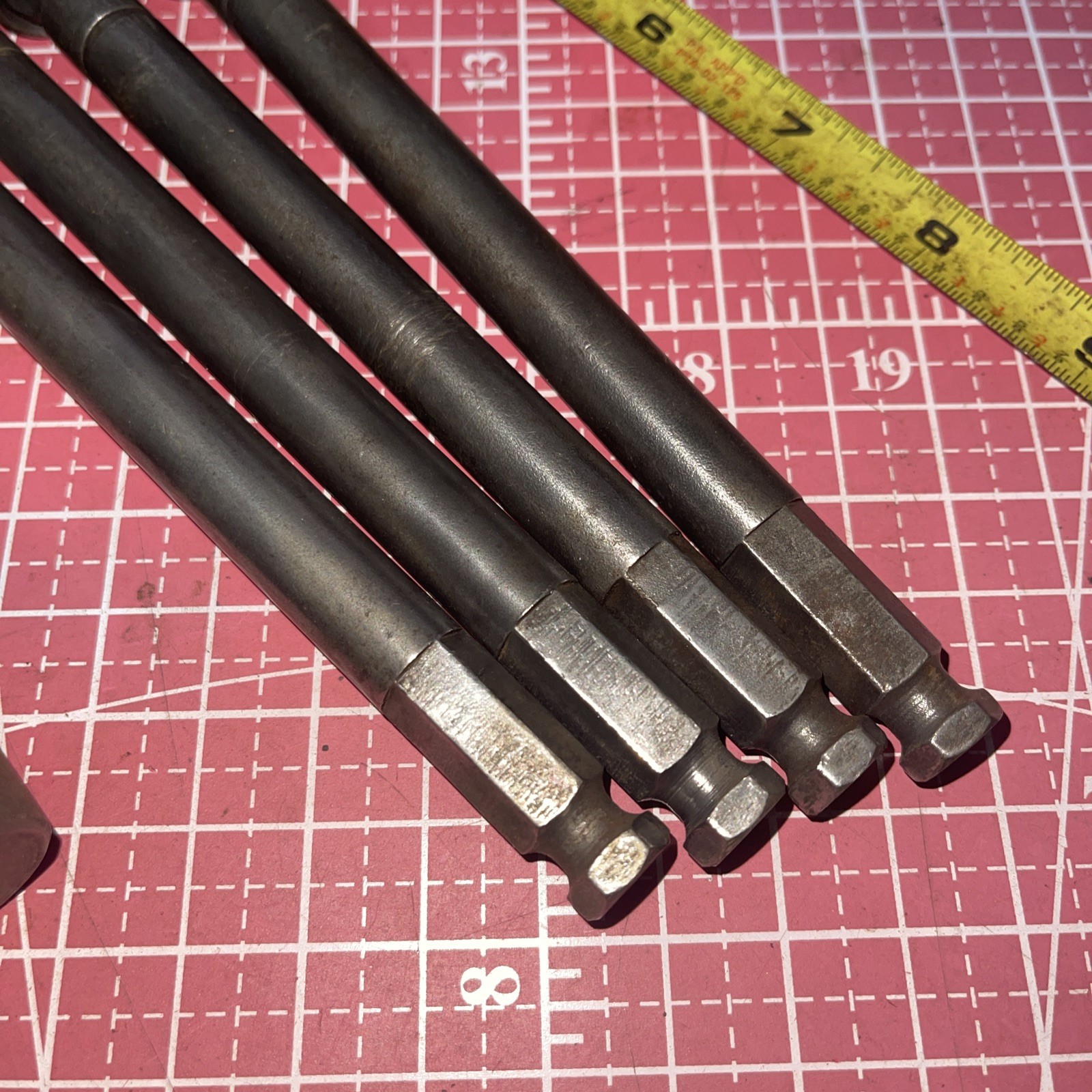 Apex USA Hex 7/16 Power Drive 5 Piece 5/16 – 5/8 Wobble Socket Adapter Extension