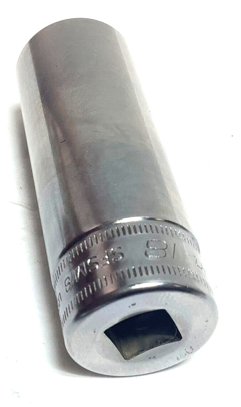New Snap-on 3/8″ drive 18 mm 6-point Deep Socket SFSM18