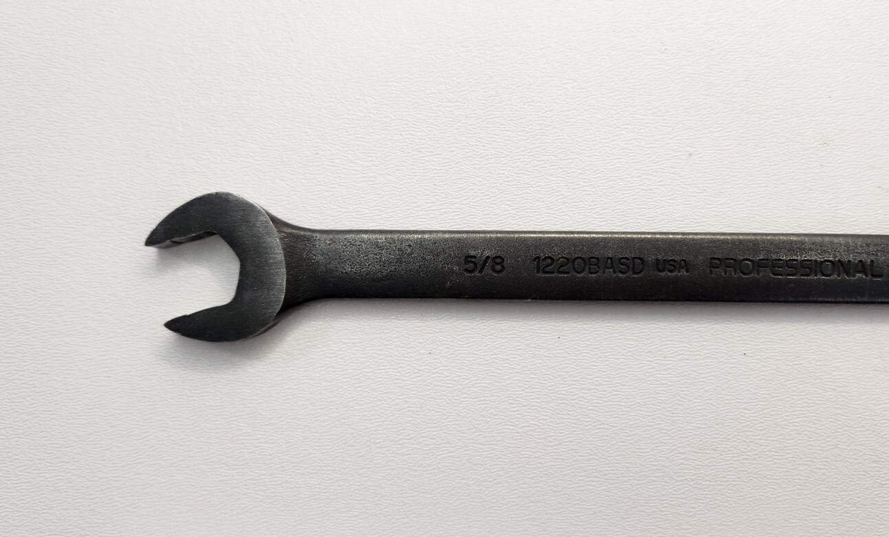Proto 5/8″ Combination Wrench 1220BASD USA Professional Black Oxide Anti-Slip
