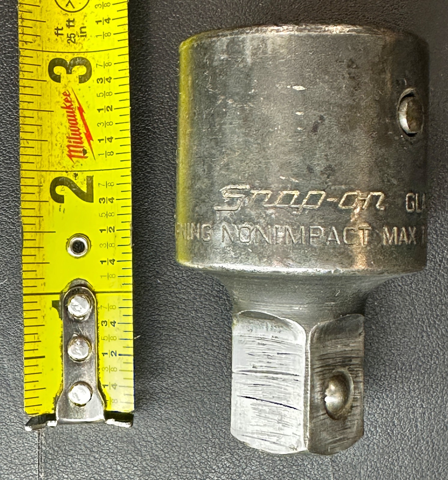 SNAP ON GLA124A 1″ Drive Square Drive Adaptor 1″ Internal x 3/4″ External Dr.